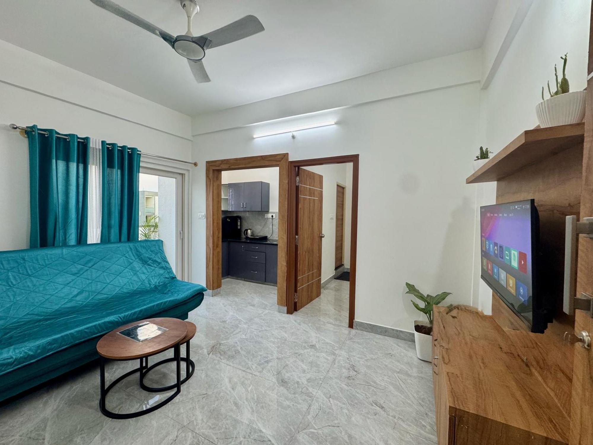Truelife Whitefield - Premium 1 Bhk Apartments - Prime Location - Easy Access To Main Rd - Metro - Itpl - Fast Wifi - Kitchen - Smart Tv - Power Backup - Park - Garden Views Bangalore Luaran gambar